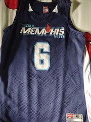VTG Nike Basketball Jersey Size 40 Medium Memphis Elite #6