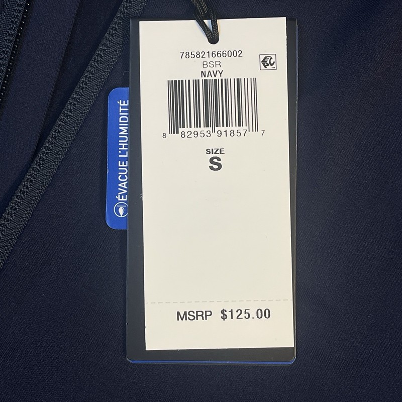 RLX Ralph Lauren Luxury Performance Jersey 1/4 Zip Pullover Blue Small New $125 gallery