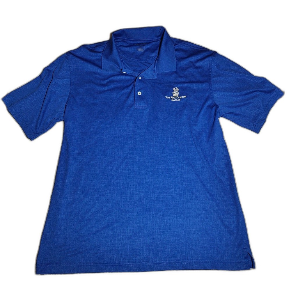 oxford america ritz-carlton atlanta mens blue golf polo xl