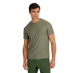Outdoor Voices Men’s CloudKnit T-Shirt Size Small Green