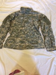 Buzz Off U.S. Army Insect Repellant Shirt.size Med-Reg.Ht. 67To71 In.37-41chest