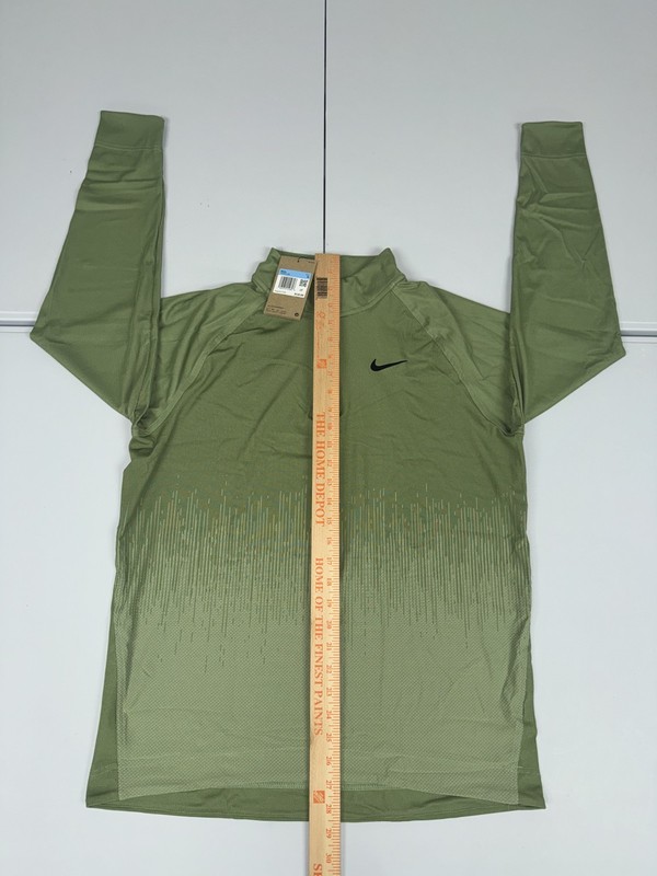 Nike Dri-FIT ADV Pullover Men's Pick Size Green Golf 1/2 Zip FD5833-386 NWT gallery