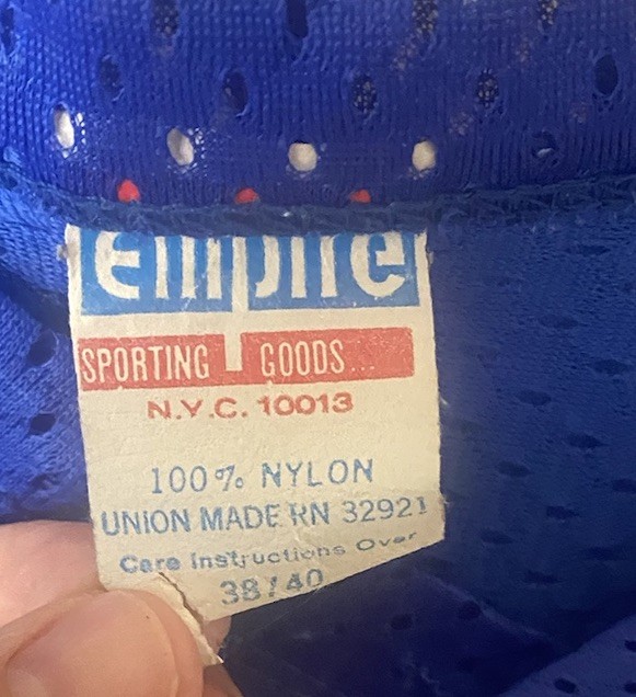 Vintage Practice Jersey Blue Number 54 Small Men’s Empire Sporting Goods gallery