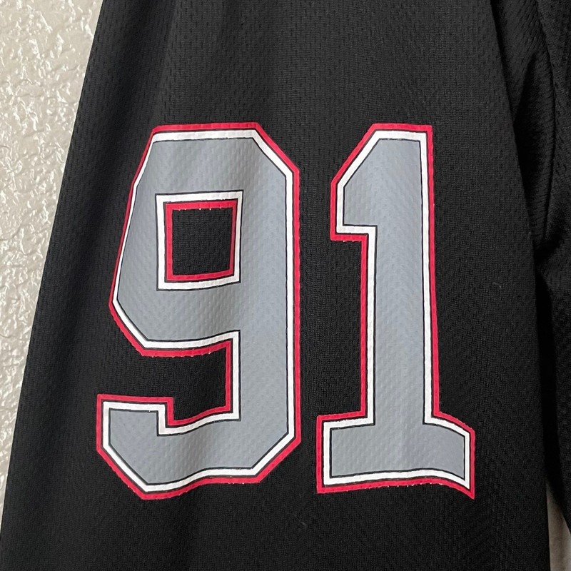 Marvel Deadpool Jersey Mens XS Black Red Hockey Hero Lightweight Collector gallery