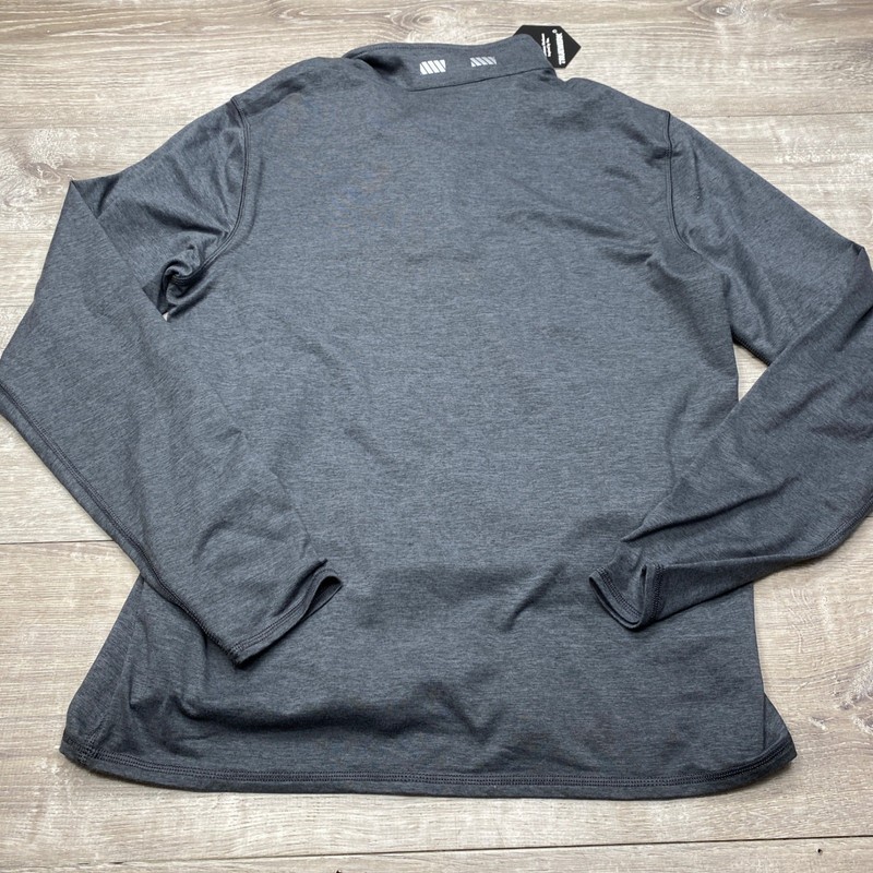TrueWerk Pullover Mens M Grey Stewart-Haas Ford 1/4 Zip Performance Workwear gallery