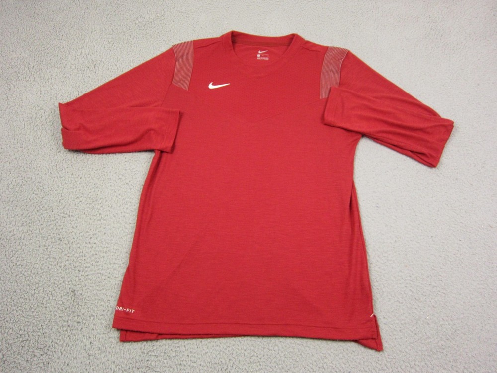 Vintage Nike Shirt Mens Large L Dri-Fit Training Athletic Y2K Long Sleeve Gym