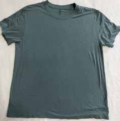 Lululemon The Fundamental T-Shirt Men’s Size Large Teal/Blue Short Sleeve NWOT