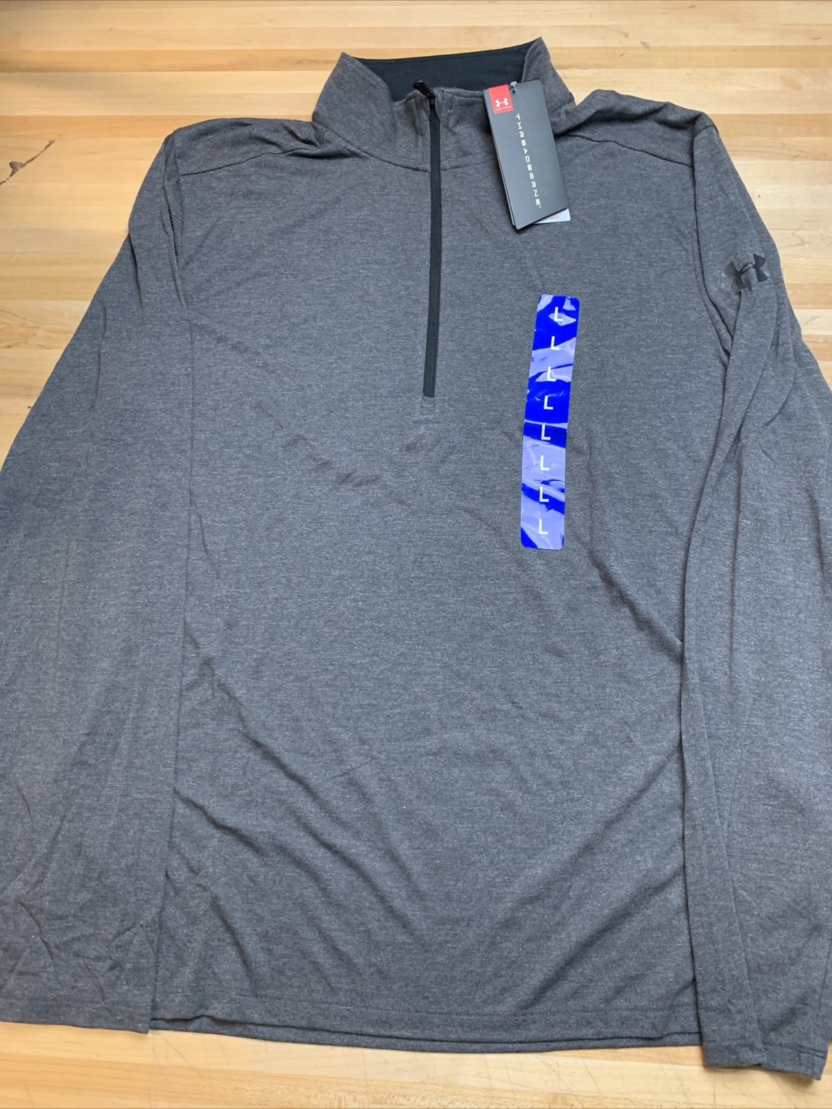 Under Armour 1322027 Men's UA Threadborne Siro 1/4 Zip Long Sleeve Shirt LARGE gallery