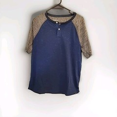 American Eagle Outfitters Active Flex Men’s Tshirt. Blue/Gray. Sz M.