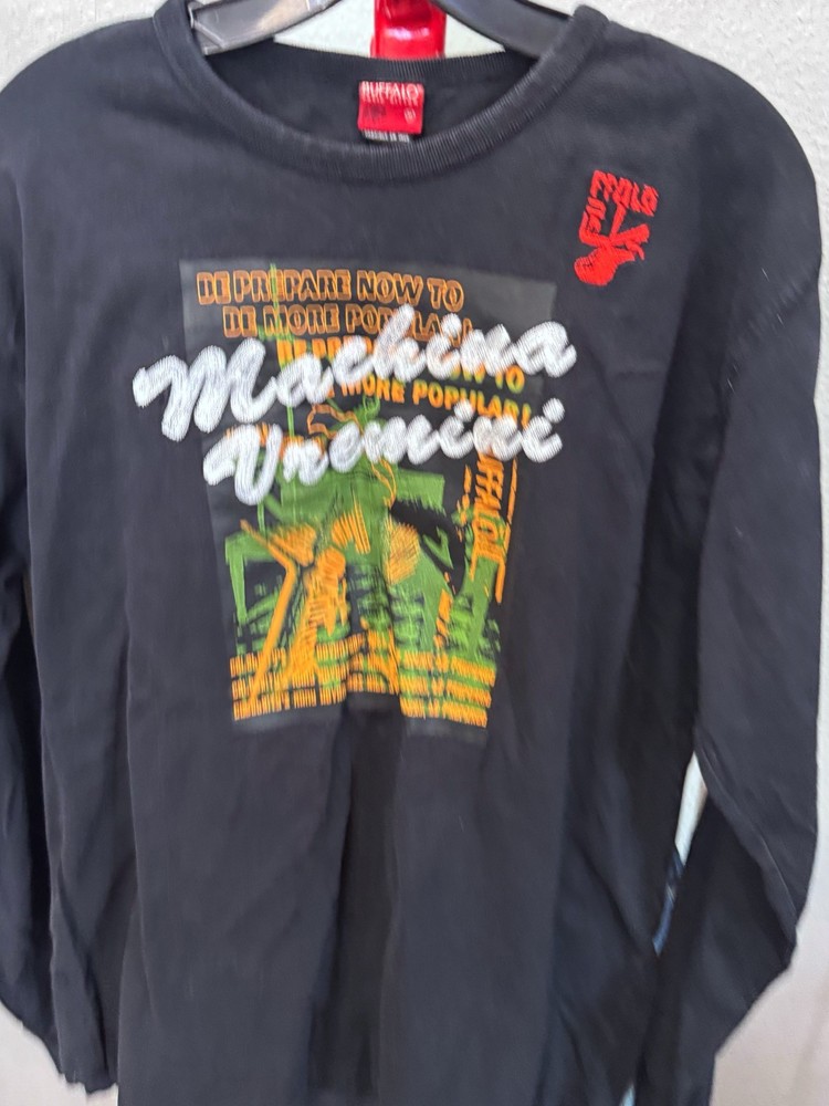 Buffalo David Bitton Unique Character LONG SLEEVE SHIRT Medium M