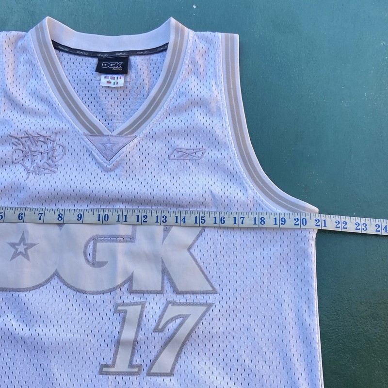Vintage Dirty Ghetto Kids Jersey Men’s Small Skateboard Stevie Williams DGK Y2K gallery