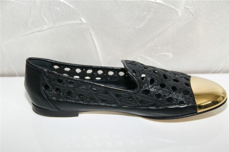 Giuseppe Zanotti Design Black Moccasins Leather Woman E46059 New Value 595€ gallery