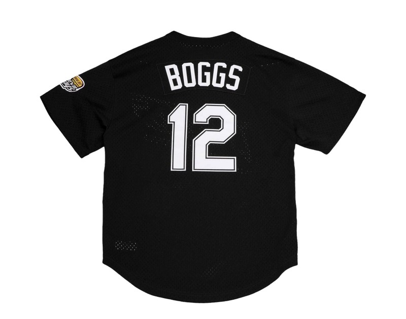 MENS MITCHELL & NESS MLB AUTHENTIC BP JERSEY - PULLOVER RAYS 1998 WADE BOGGS gallery