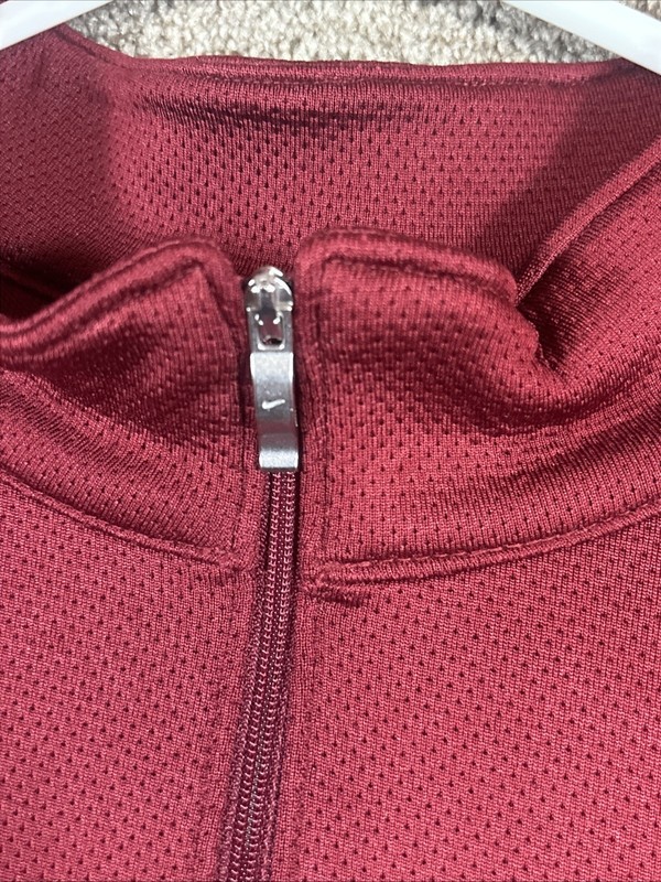 Nike Golf 1/4 Zip Pullover Crimson Men’s XL Carlisle Grain Patch Arizona RN56423 gallery
