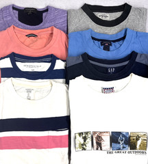 Men Short Sleeve Crew-Neck Casual Tee -Choice Size/Color