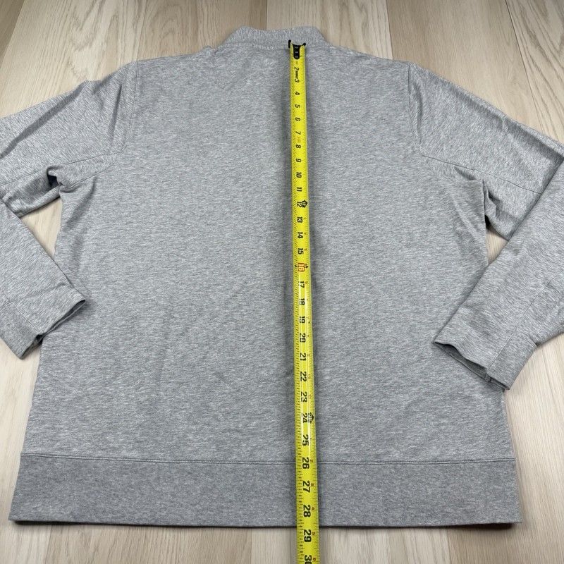 B Draddy Russel 1/4 Zip Gray Pullover Sweatshirt Men’s Size XL SHOREACRES CLUB gallery