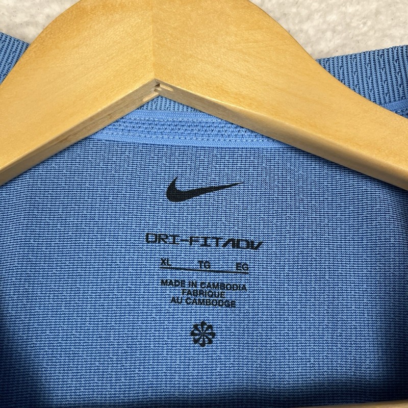Nike Shirt Mens XL Dri-Fit ADV Tennis Rafa Nadal Blue 90s DV2877-412 gallery