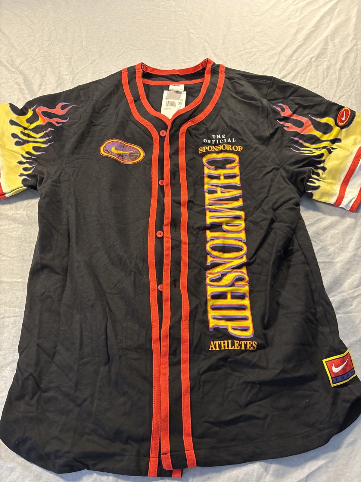 Nike Americana Button Up Championship Jersey DV9642-010 Size XXL gallery