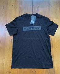 Ten Thousand Men Essential Standard Shirt Comfort Workout Gym Black Small Logo