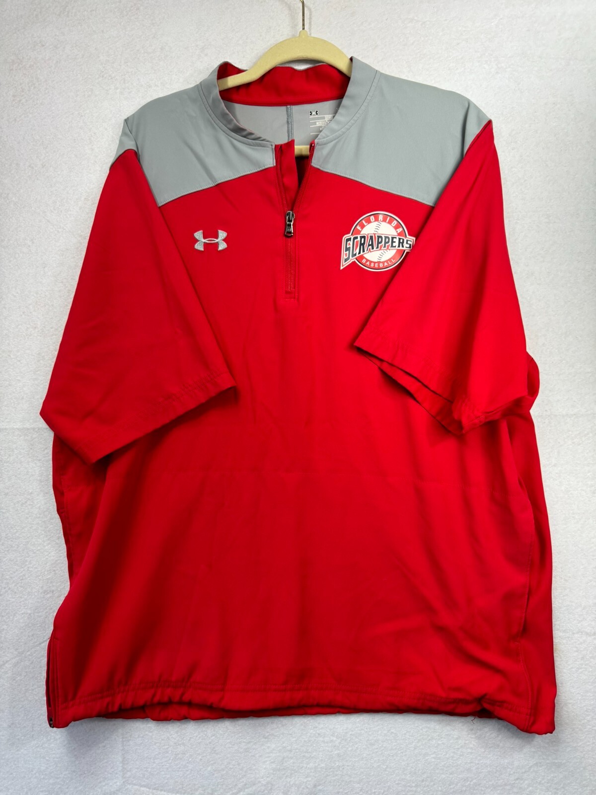 Under Armour Water Resistant Storm Short-Sleeve 1/4 Zip Pullover Size L gallery
