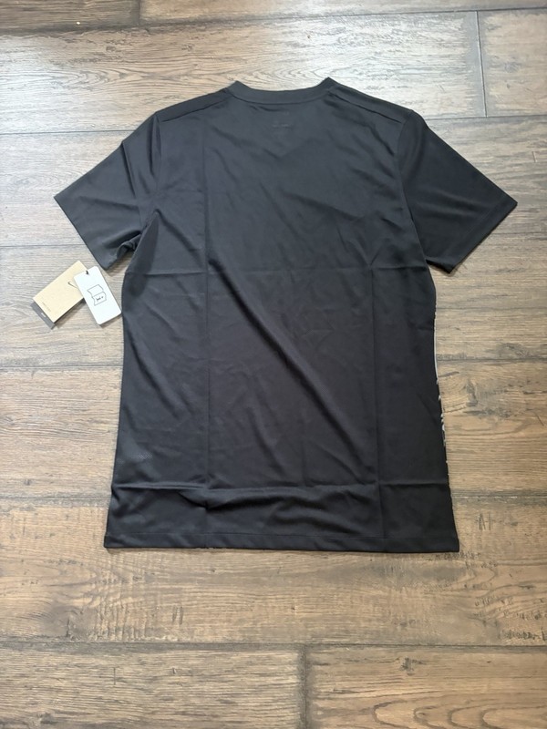 Nike Precision VI Soccer Jersey Men's Large Black Dri-FIT Short Sleeve DR0945 gallery