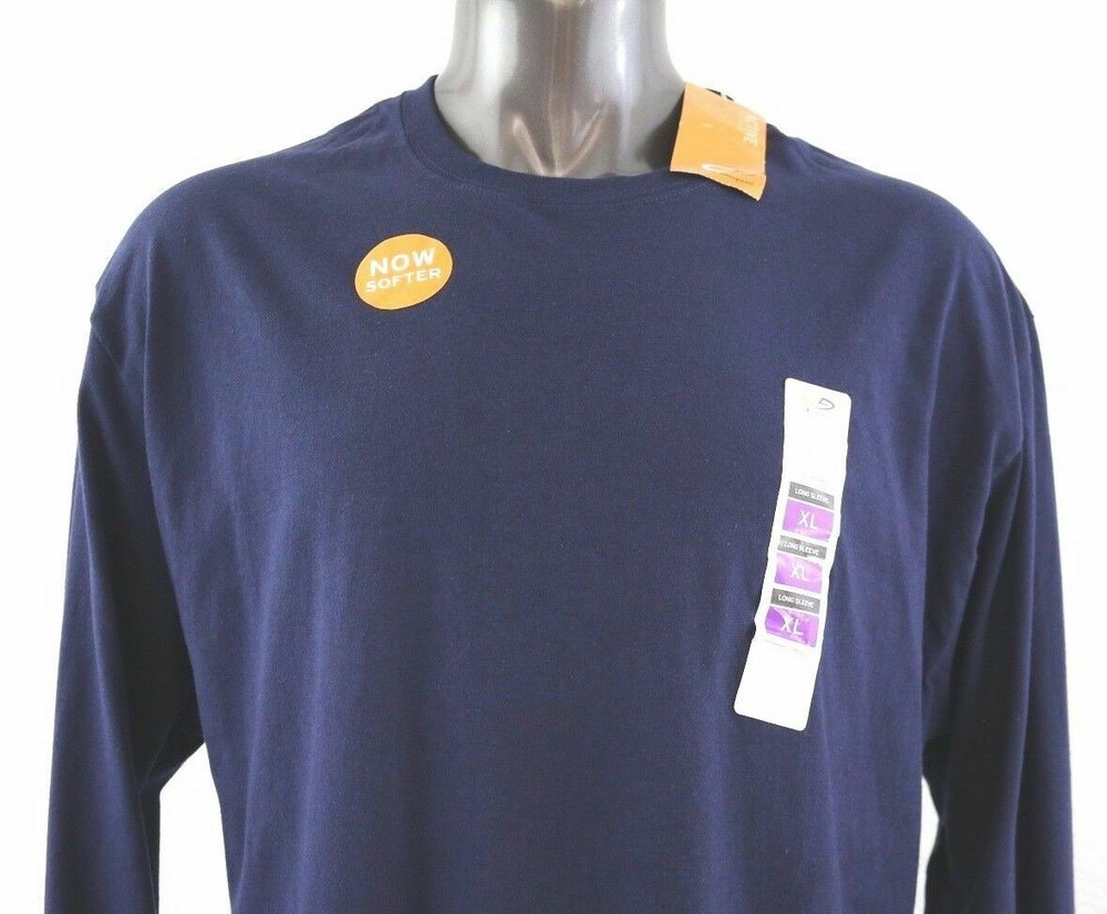NEw Champion Active Performance Men's Long Sleeve Pullover Shirt XL