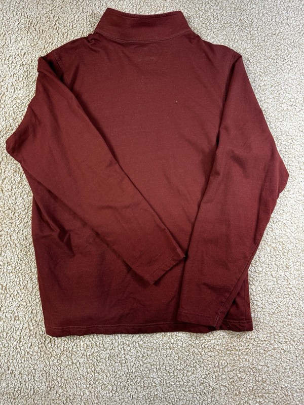 Columbia Omni Wick Mens 1/4 Zip Pullover Stretch Maroon Red Outdoor Light gallery