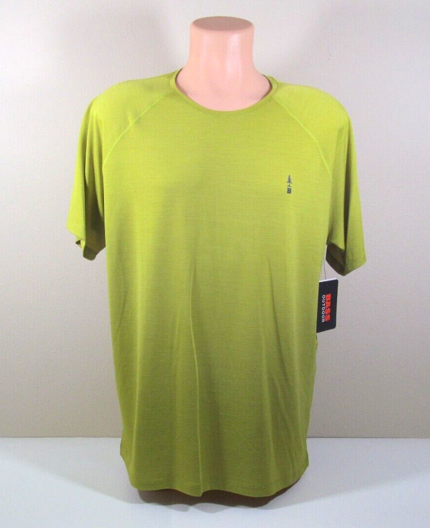 BASS OUTDOOR NWT Mens Moisture-wicking Antimicrobial Pullover Activewear Shirt gallery