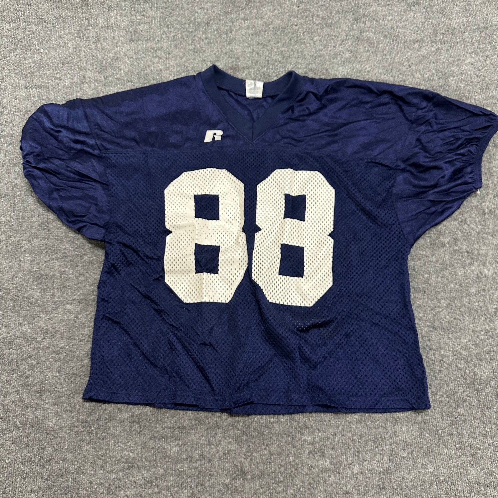 Russell Athletic Jersey Mens XL Navy Blue Mesh Football Number 88 Athletic Sport gallery