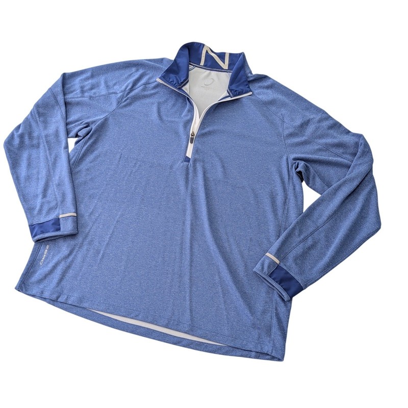 Zero Restriction Honda Classic 1/4 Zip Pullover Men's L Blue Golf Performance gallery