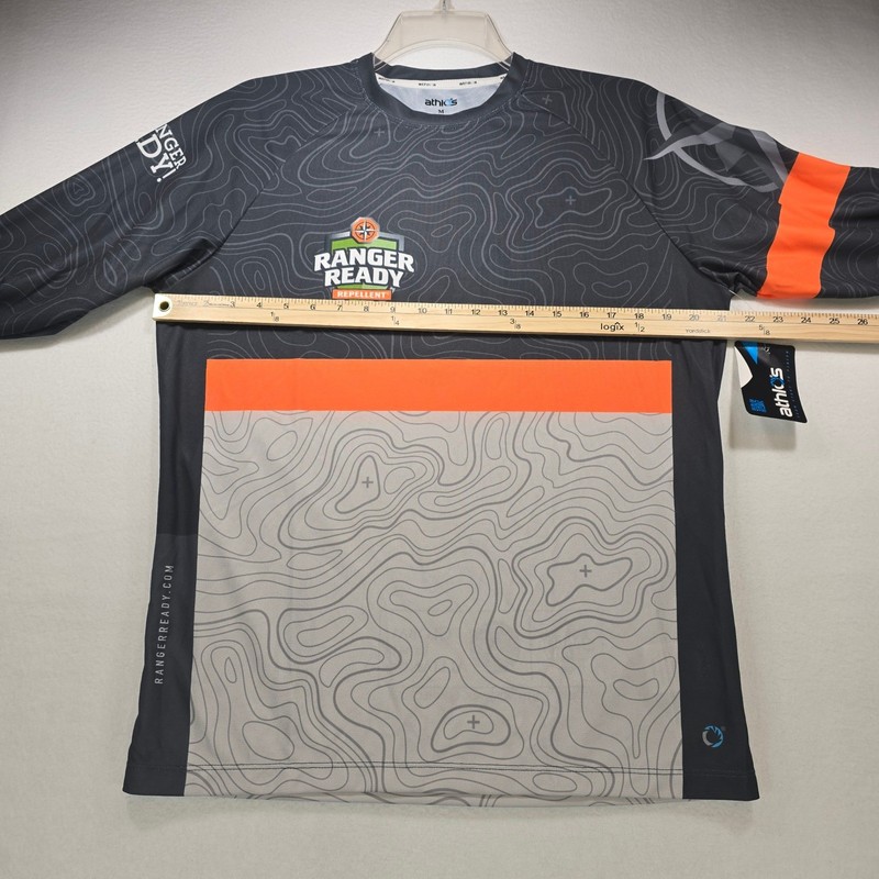 Athlos Ranger Ready Repellent Performance Shirt Mens Medium Long Sleeve Grey gallery
