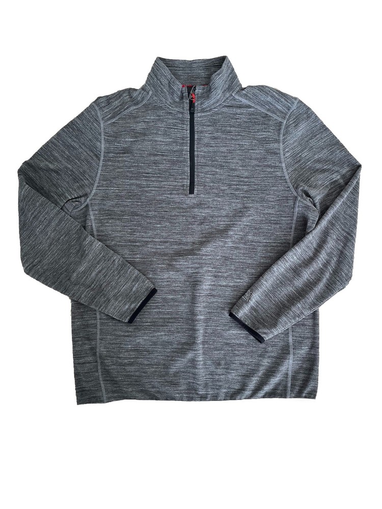 Avalanche Men's Quarter Zip Top Stand Up Pullover Size M