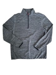 Avalanche Men’s Quarter Zip Top Stand Up Pullover Size M