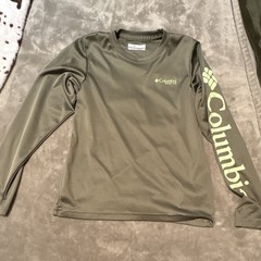 Columbia boys Long T-Shirt Gray Size S