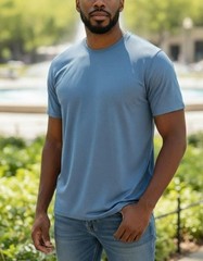 RBX Men’s XLTG 22 x 32” Blue Performance Athletic Shirt