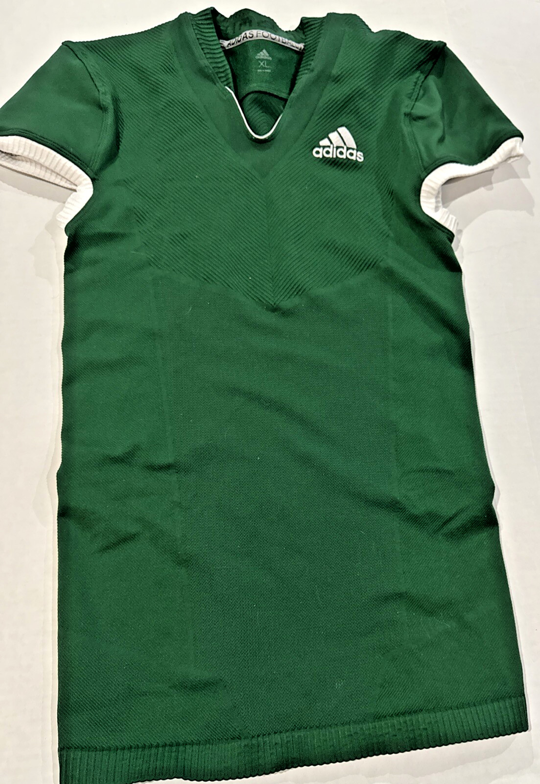 ADIDAS Primeknit A1 Climacool Football Jersey Men’s Size XL Green and White gallery