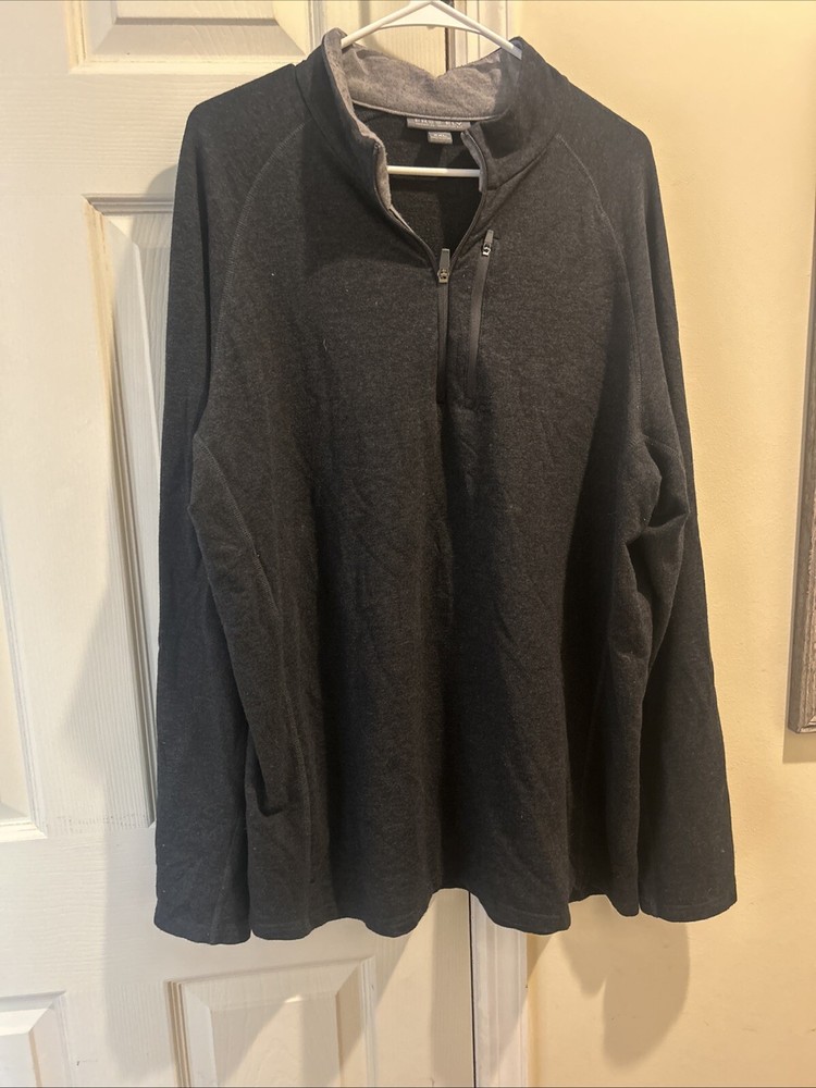 Free Fly Men’s Bamboo Quarter Zip Pullover 2XL Performance