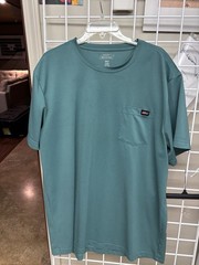 Genuine Dickies Activewear/Workwear Short Sleeve Pocket T-Shirt Size 2XLT Green