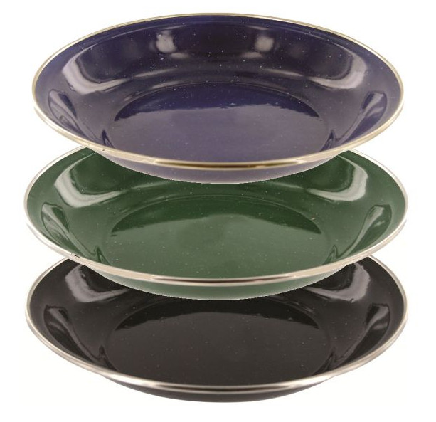 Deluxe Enamel Soup Plate-Camping Kitchenware-Travel gallery
