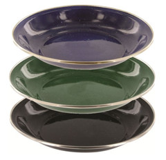 Deluxe Enamel Plate-Camping Kitchenware-Travel