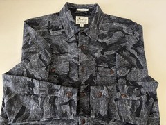 LUCKY BRAND & CO. Multicolor Cotton Acrylic Camo Shirt Jacket L