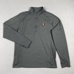 Levelwear Pullover Mens Medium Gray 1/4 Zip US Open Winged Foot 2020 Golfer Top