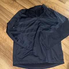 Nike Dri-Fit Blue Golf Quarter Zip Size Large (G01)