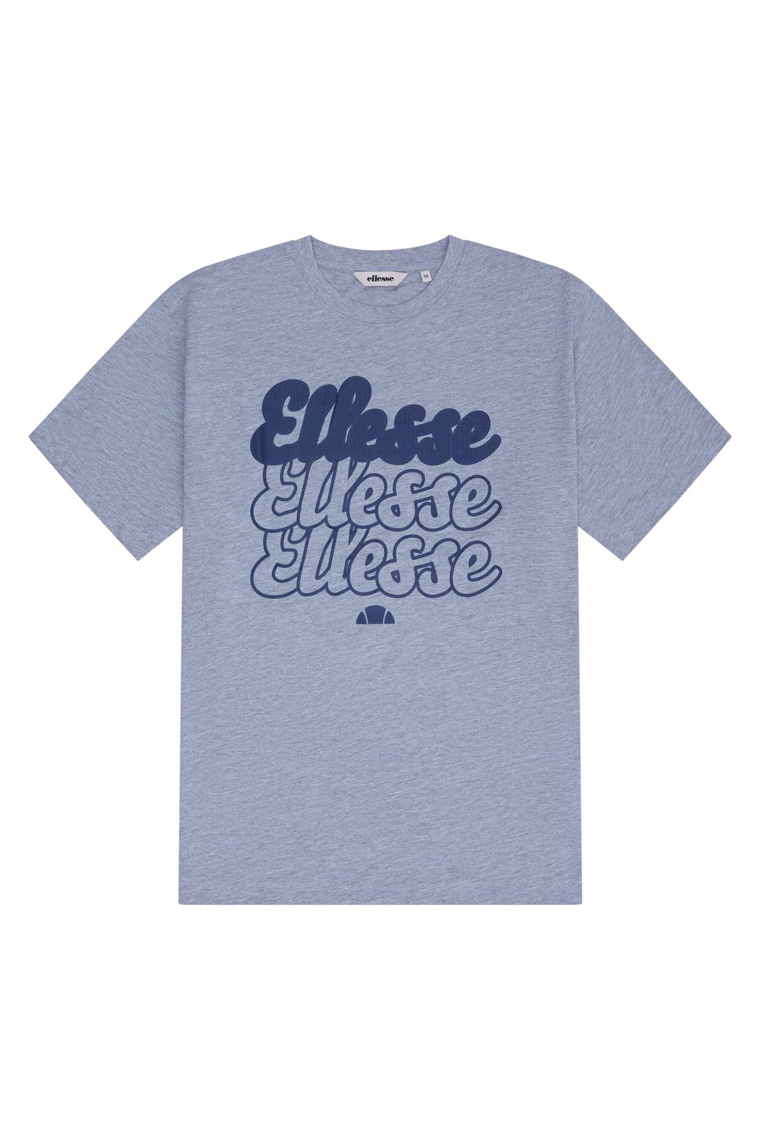 Ellesse 3 Pack T-Shirts Men’s Crew Neck Graphic Logo Grey Navy White Bundle Tees gallery