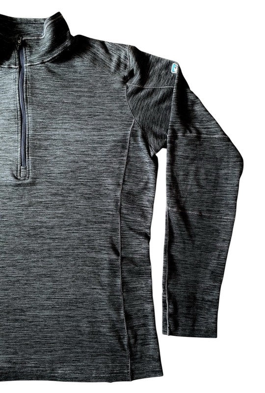 Kuhl Alloy 1/4 Zip Pullover Men’s M Graphite Heather Performance Hiking gallery