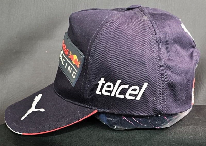 Sergio CHECO Perez F1 World Champion Team Red Bull UNIFIN TELCEL Black Rare OSFM gallery