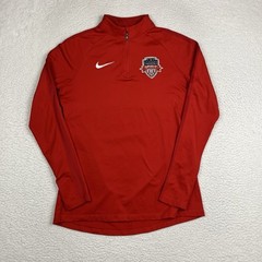 Nike Dri-Fit Washington Spirit NWSL Soccer 1/4 Zip Training Shirt Womens Medium