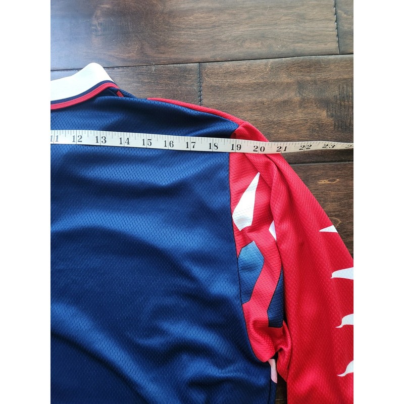 Vintage 90s Fila Goalie Soccer Jersey Claw Pattern Flocked Logo Made in ltaly gallery
