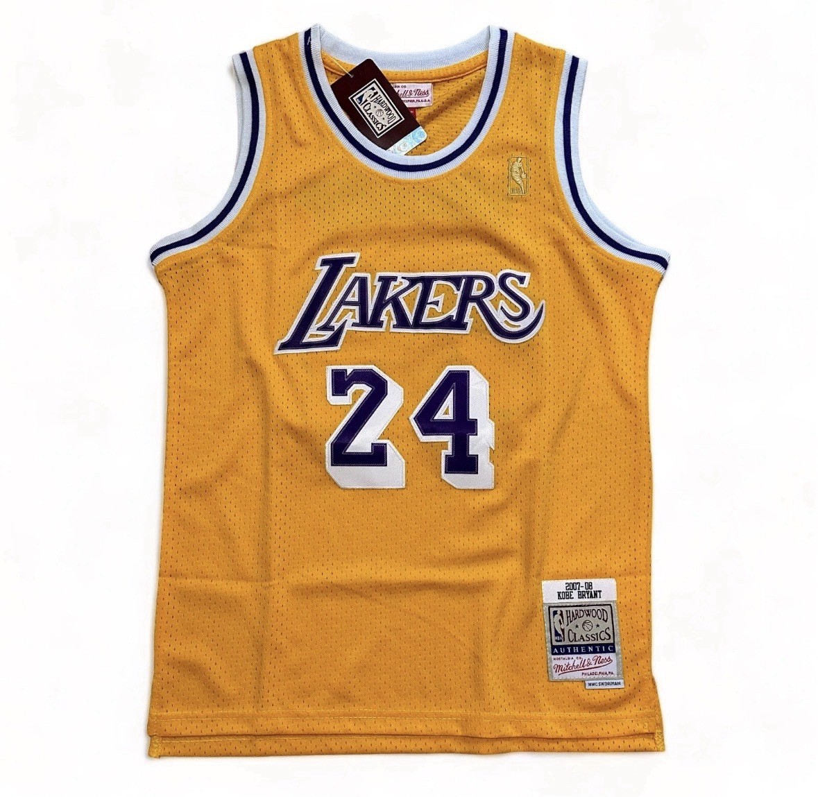 mitchell and ness kobe bryant 24 jersey tank top Lakers NBA gallery
