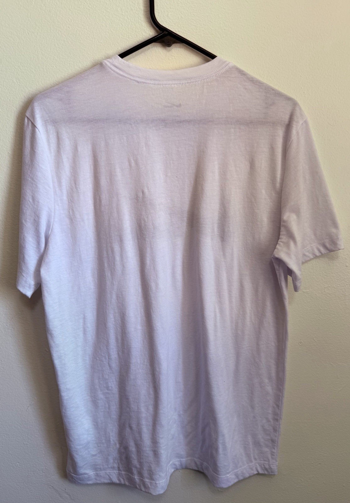 Nike Dri Fit Mens T-Shirt Size Medium White Nike Athlete Atheleisure gallery